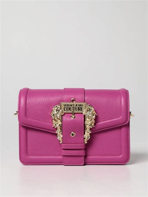 pink versace jeans couture bag|shoulder bag Versace Jeans Couture.